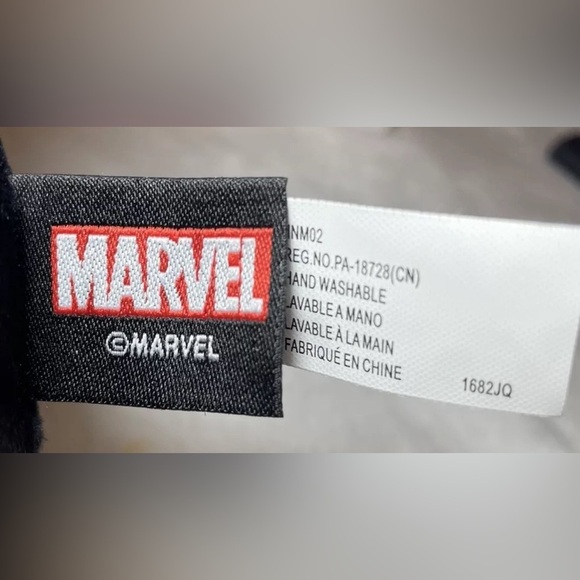 Marvel Cuutopia 7" Squishy Black Panther Plush Toy, Mattel 2022 - Picture 2 of 5